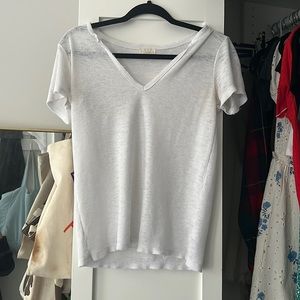 Project social T white tshirt